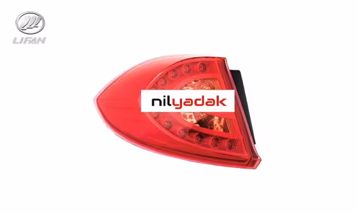 چراغ خطر عقب چپ گلگیر لیفان X50 درجه یک