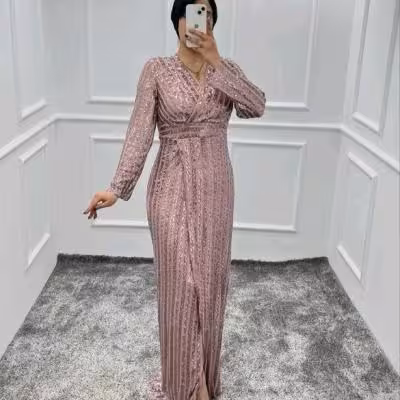 پیراهن شب زنانه مدل لباس مجلسی آنا