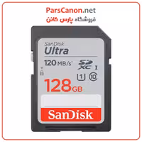 کارت حافظه سن دیسک SanDisk 128GB Ultra UHS-I SDXC Memory Card