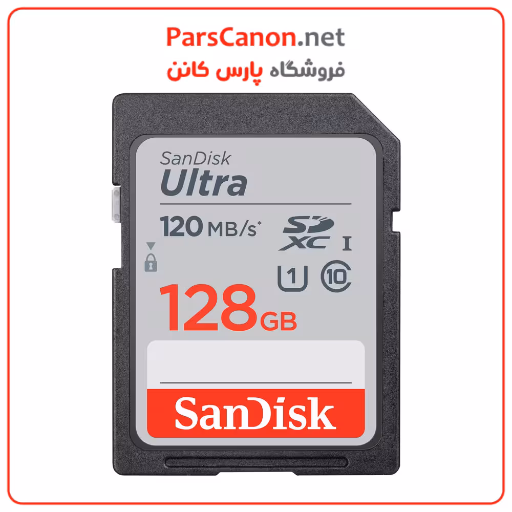 کارت حافظه سن دیسک SanDisk 128GB Ultra UHS-I SDXC Memory Card