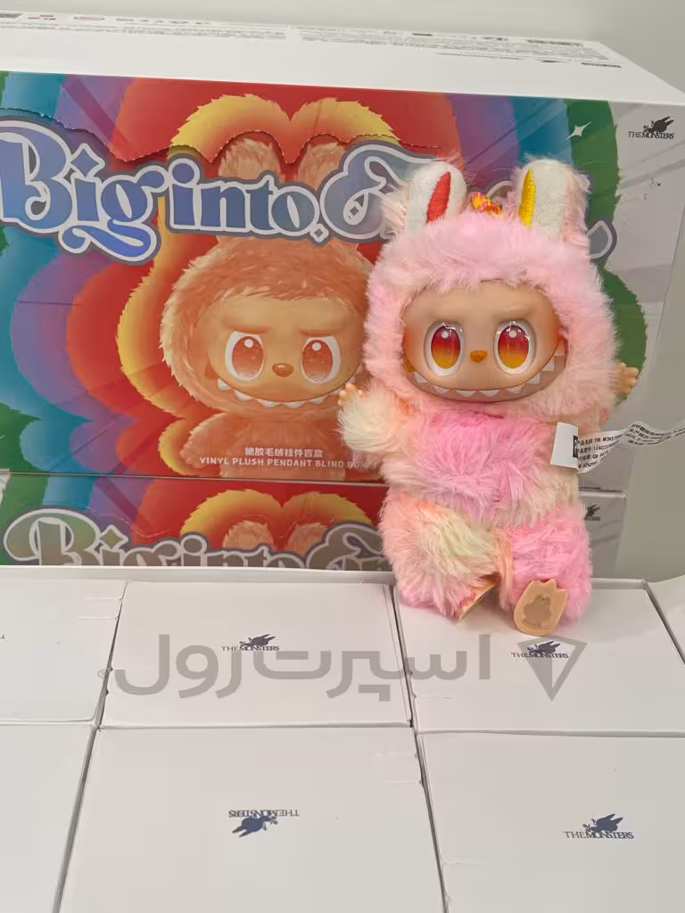 عروسك لبوبو انرژي LABUBU | صورتي