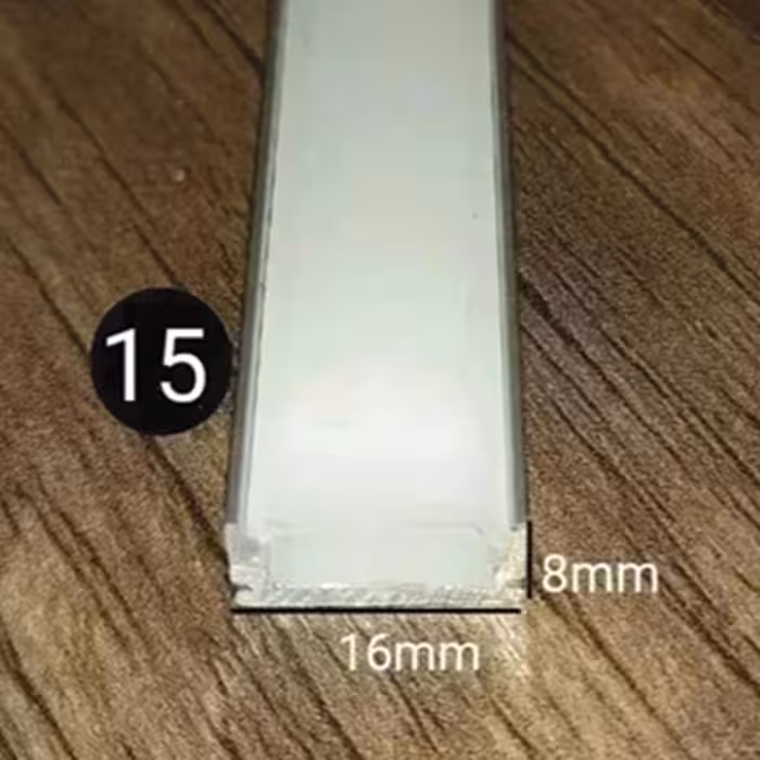 لاینر نوری روکار 1.6 سانتی متری کد 15 رنگ نور فول کالر