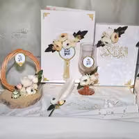 ست بله برون و نامزدی هترا کد H103 شامل 8 آیتم اکسسوری بله برون