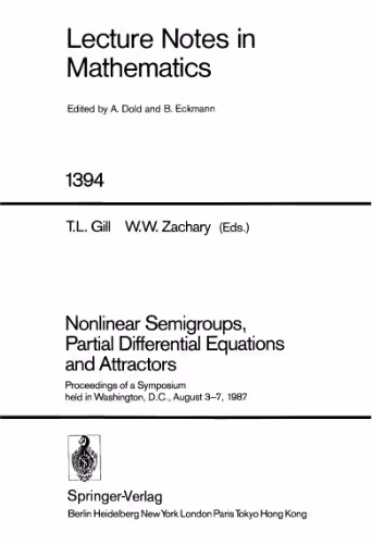 خرید و دانلود نسخه کامل کتاب Nonlinear Semigroups Partial Differential Equations and Attractors