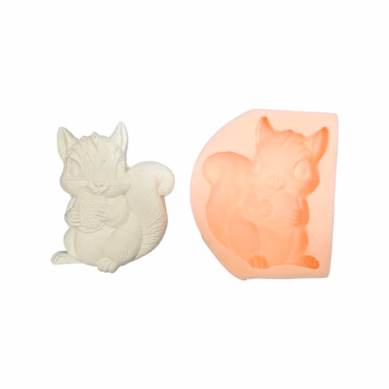 قالب سیلیکونی سنجاب پسر 8 در 10 سانت