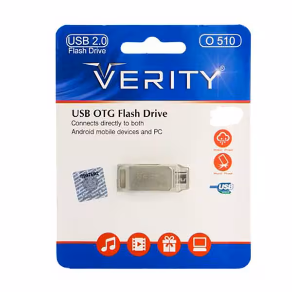 فلش مموری وریتی مدل V704 ظرفیت 8 گیگابایت - فروشگاه اینترنتی پروتاچ