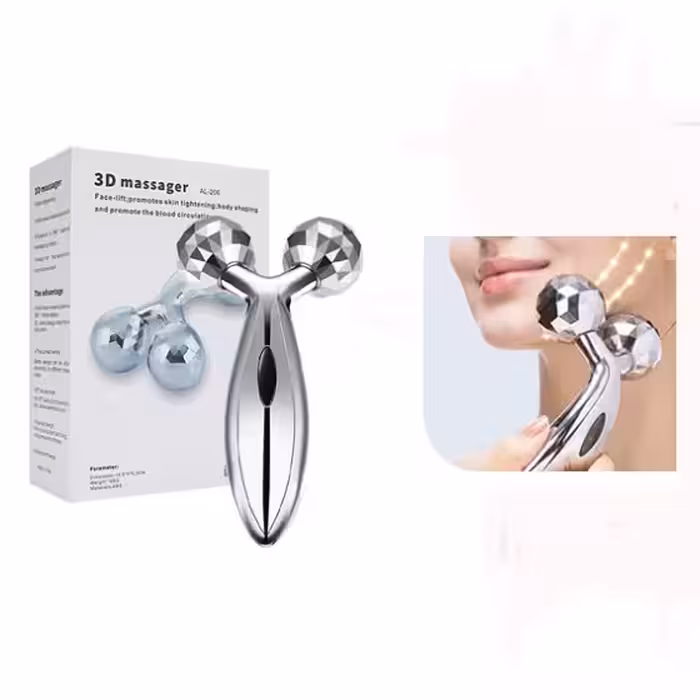 ماساژور دستی 3D MASSAGER مدل ZL-206 دارای غلتک های3 بعدی با چرخش 360 