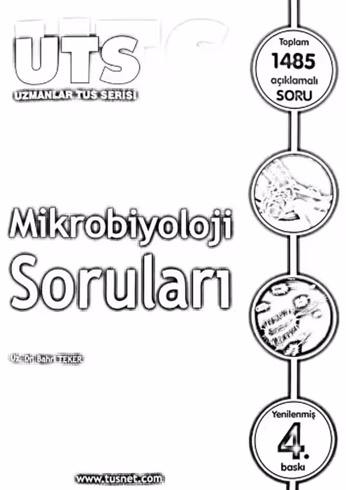 خرید و دانلود نسخه کامل کتاب UTS SORU KİTABI - MİKROBİYOLOJİ