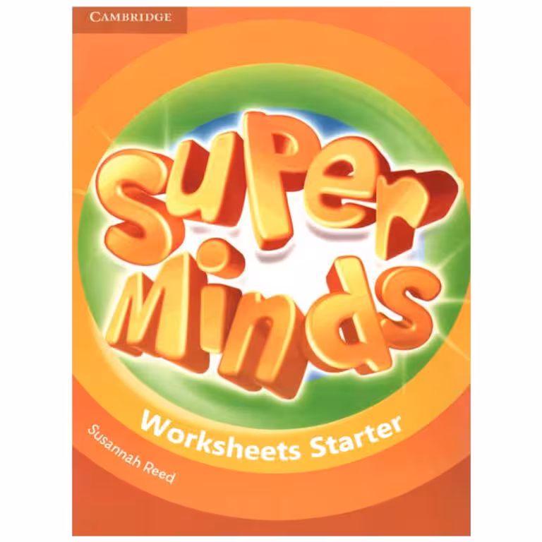 کتاب Super Minds Worksheet Starterورک شیت سوپرمایند