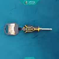 پیچ گوشتی دستی دوکاره برند inGCO رنگ مشکی و زرد