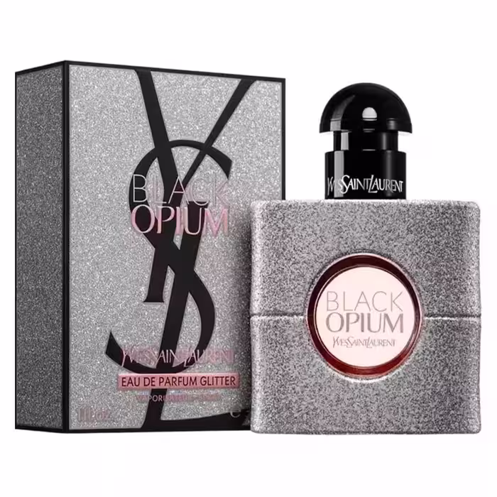عطر ادکلن ایو سن لورن بلک اوپیوم گلیتر زنانه 90 میل