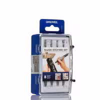 ست 8 پارچه متعلقات درمل برای حکاکی بر روی شیشه Dremel C682