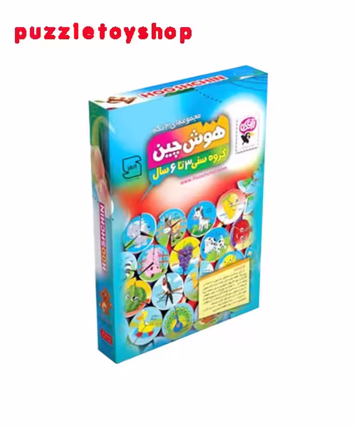 بازی فکری هوش چین 3 تا 6 سال 3 تکه