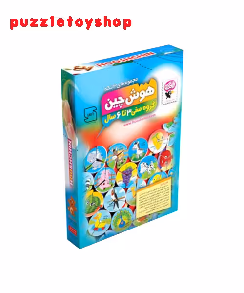 بازی فکری هوش چین 3 تا 6 سال 3 تکه