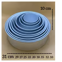 قالب آلومینیوم 10 عددی ارتفاع 10 سانت