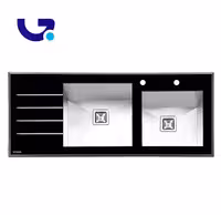 سینک ظرفشویی توکار ایلیا استیل مدل 8021