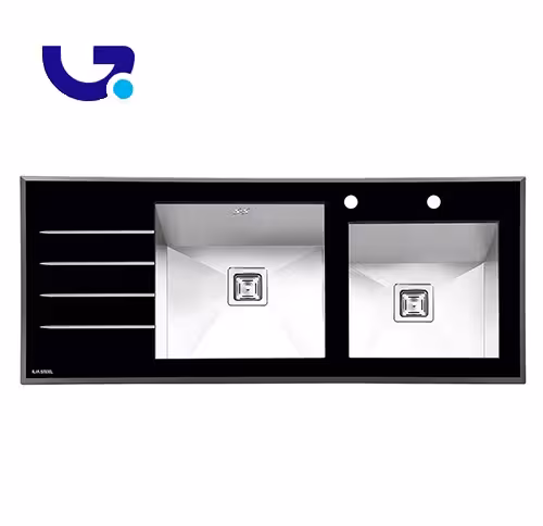 سینک ظرفشویی توکار ایلیا استیل مدل 8021