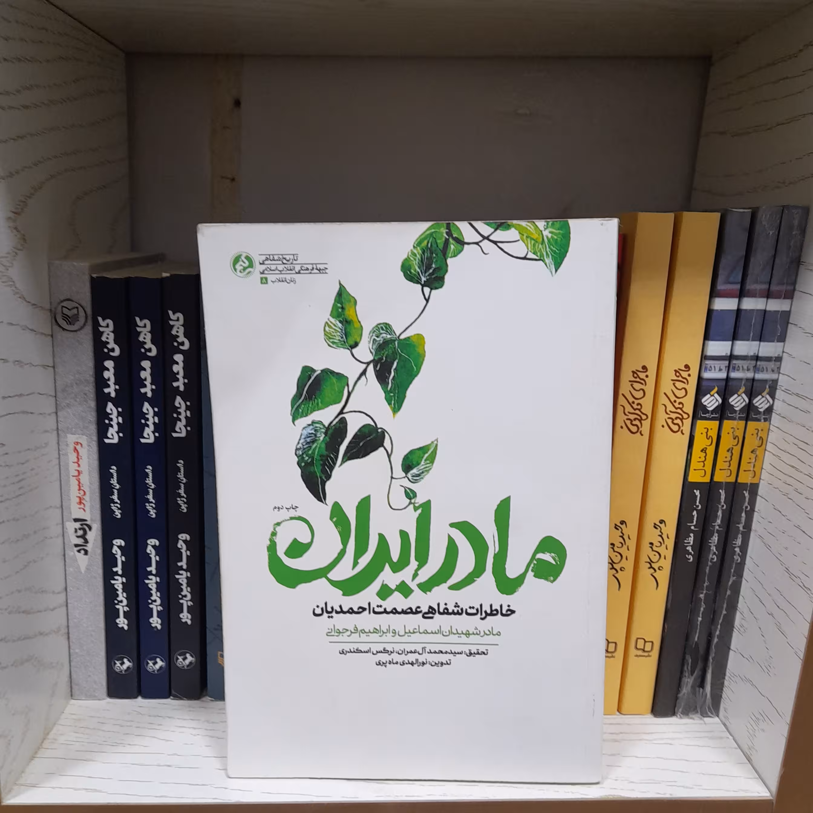 کتاب مادر ایران به قلم سیدمحمد آل عمران  نرگس اسکندری