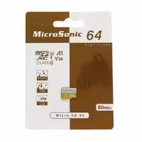 رم میکرو 64 گیگ U3 میکروسونیک (MicroSonic)