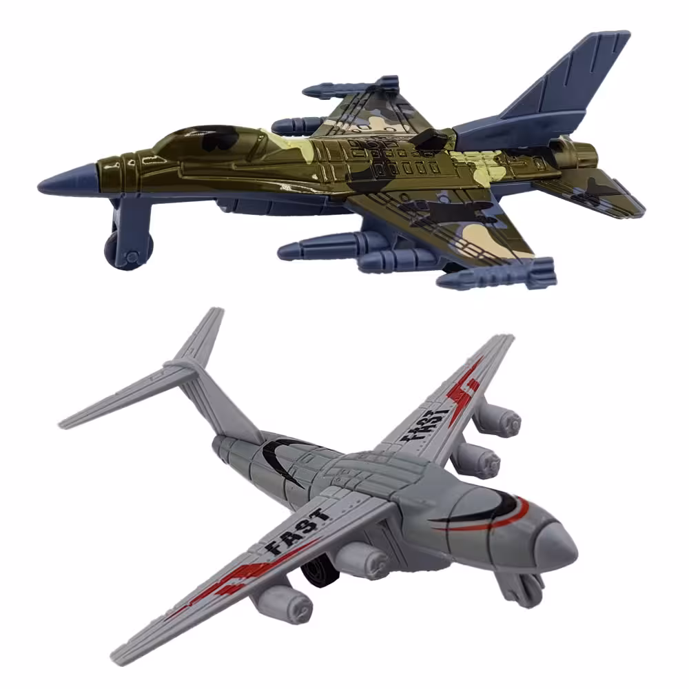 ماکت مینیاتوری هواپیما 6 سانت مجموعه 2 عددی