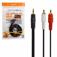 کابل 2 به 1 صدا ام دبلیو نت (MW-NET) طول 1.5 متر