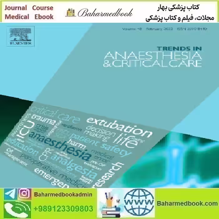 Trends in Anaesthesia and Critical Care Volume 48 to 5