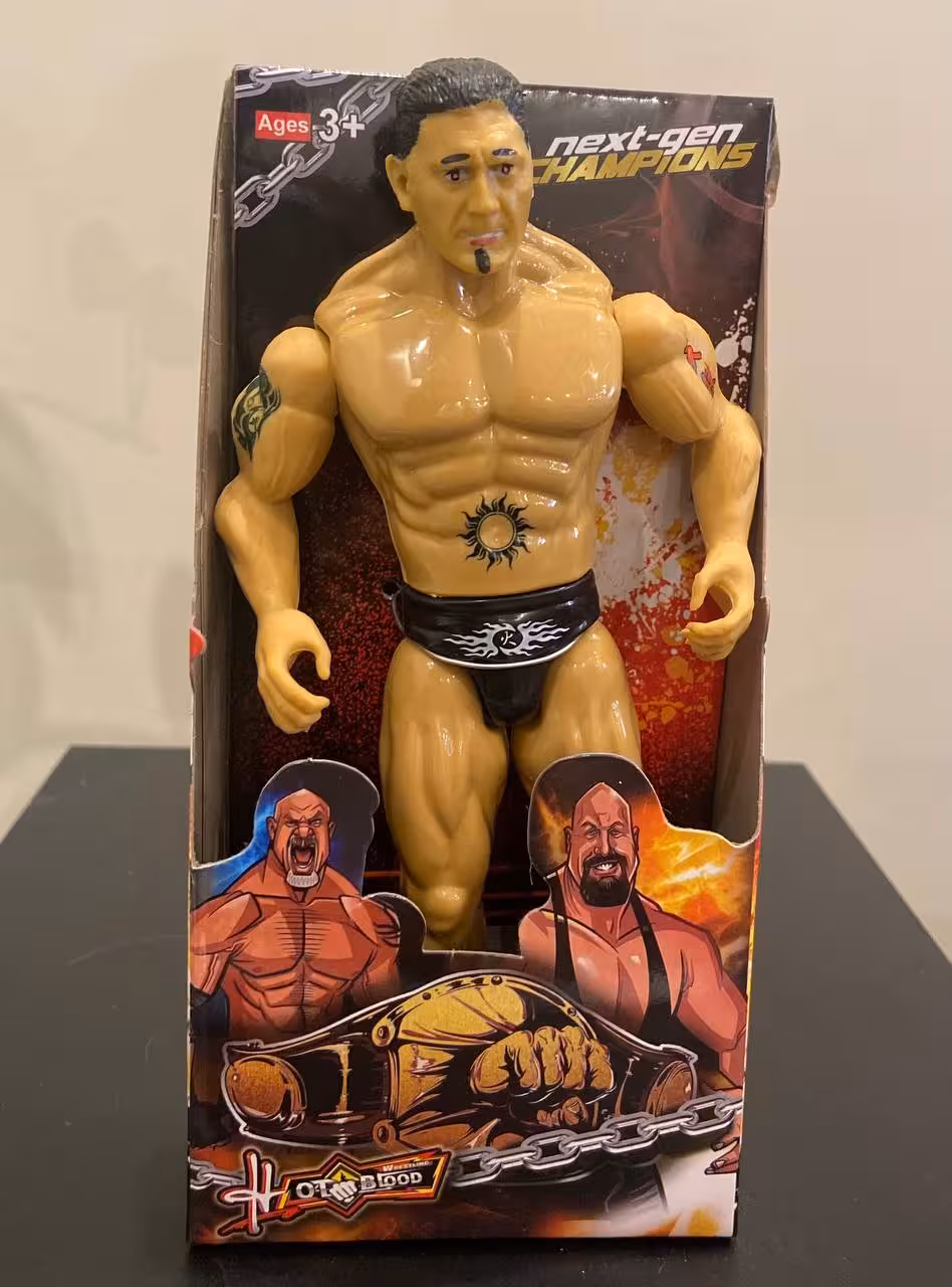 اسباب بازی فیگور کشتی کج جعبه دار واردتی 006