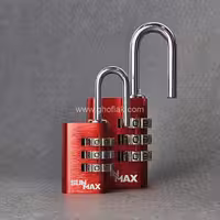 قفل آویز رمزی سانکس سایز 21 | کوچک، مقاوم و ضدزنگ