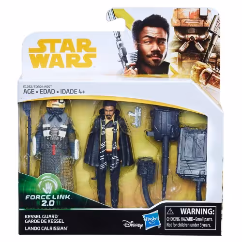 فیگور کسل و لاندو سری استاروارز هزبرو hasbro