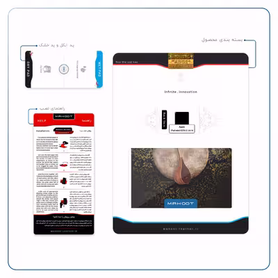 برچسب پوششی ماهوت مدل Setar-Daf-Instruments مناسب برای تبلت اپل iPad mini (GEN 5) 2019 A2133