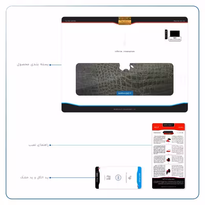 برچسب پوششی ماهوت مدل Green-Crocodile-Leather مناسب برای تبلت اپل iPad Pro 10.5 2017 A1701