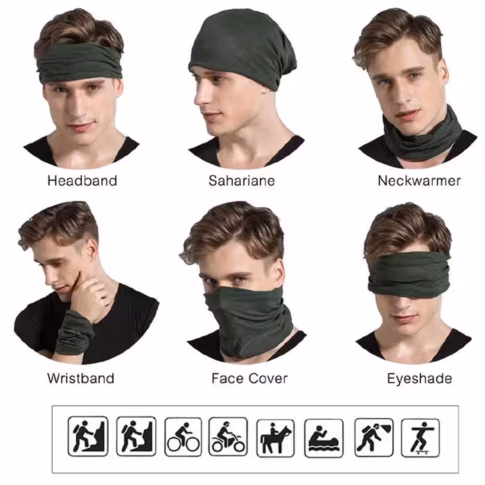 دستمال سر و گردن مدل کویین ملکه کد SK-1004