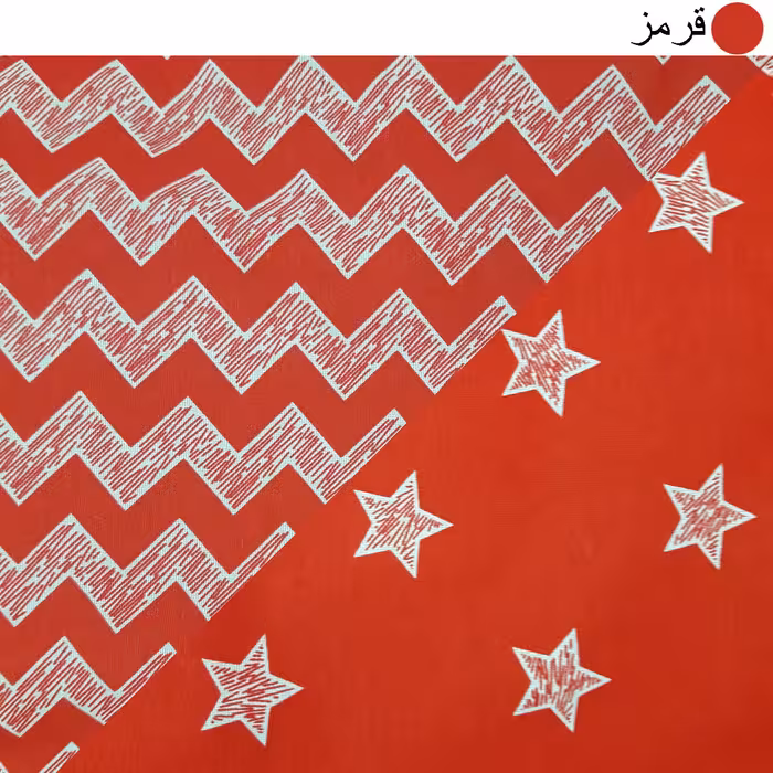 سرویس ملحفه سندس مدل ستاره کد F500 دونفره 3 تکه