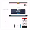 برچسب پوششی ماهوت مدل Hyundai-Logo مناسب برای تبلت اپل iPad 2 2011 A1395