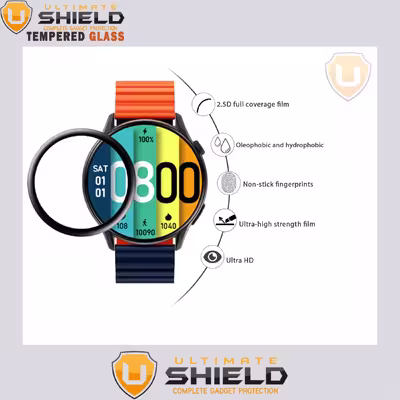 محافظ صفحه نمایش نانو آلتیمیت شیلد مدل NUL مناسب برای ساعت هوشمند هایلو RT2 بسته سه عددی