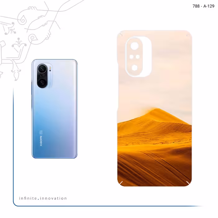 برچسب پوششی ماهوت مدل Sahara Desert مناسب برای گوشی موبایل شیائومی Mi 11i