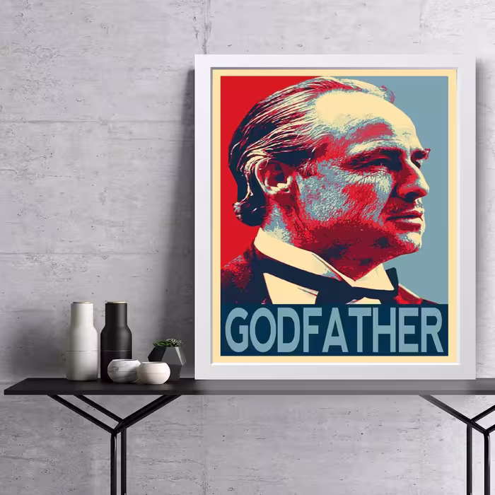 تابلو مدل پدرخوانده Godfather کدG13-17