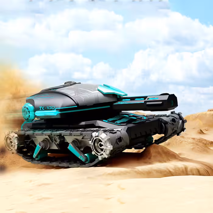 تانک بازی کنترلی مدل تیرپرتابی ژله ای کد HD5000