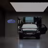 چراغ دیواری نئون دیزاین طرح Hyundai_BL
