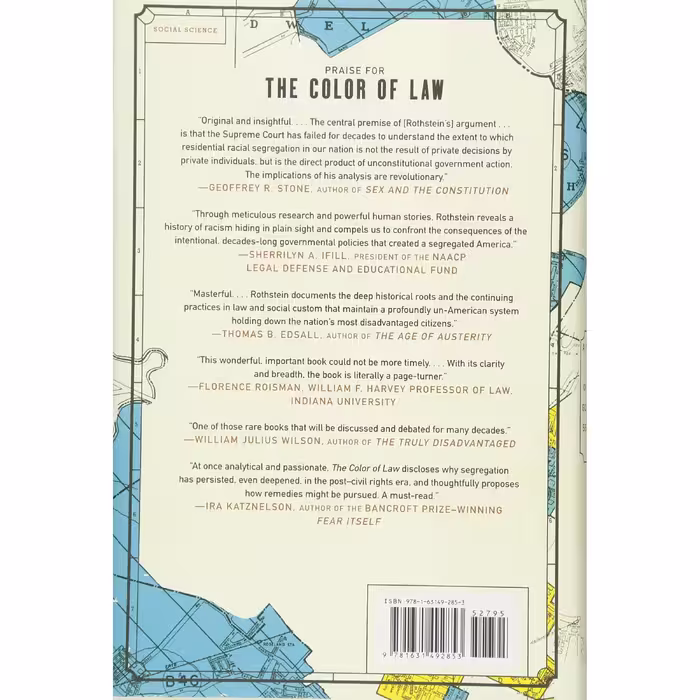 کتاب The Color of Law اثر Richard Rothstein انتشارات LIVERIGHT PUB CORP