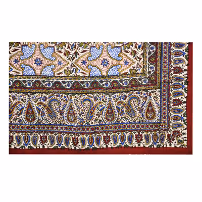 رومیزی قلمکار قلمکار صدر مدل عالیقاپو