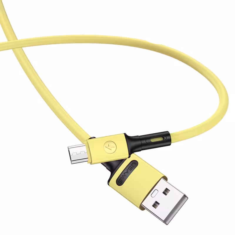 کابل تبدیل  usb  به micro-usb یوسمز مدل US-SJ435 طول 1 متر