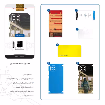 برچسب پوششی ماهوت مدل Reporter-FullSkin مناسب برای گوشی موبایل شیائومی 11 Lite 5G NE