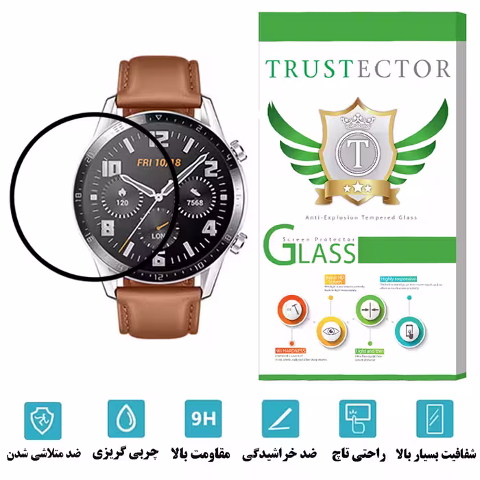 محافظ صفحه نمایش تراستکتور مدل PMMA مناسب برای ساعت هوشمند هوآوی Watch GT 2 42mm