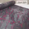 سرویس ملحفه مدل کشدوز niki04.25 طرح ماربل کد 120 یک نفره دو تکه