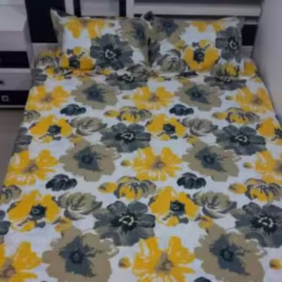 ملحفه روژان خواب مدل سایه 55 سایز 180x200 سانتی متر