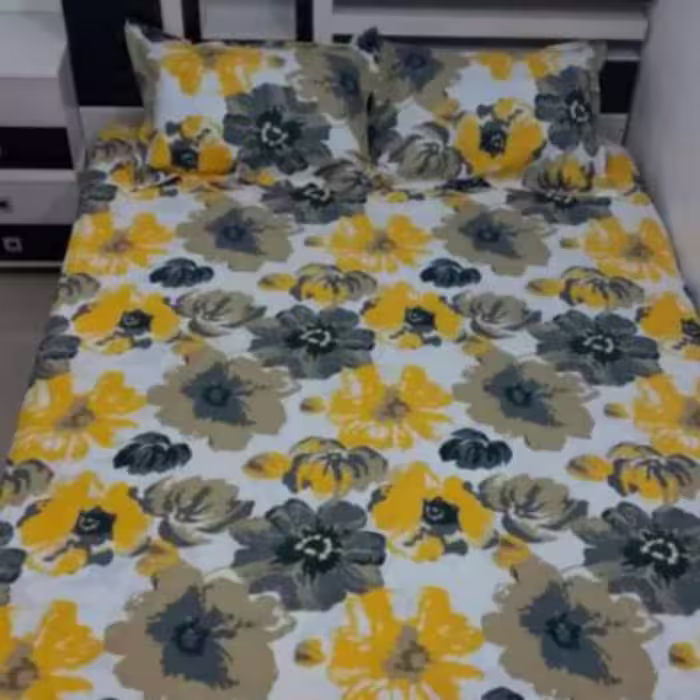 ملحفه روژان خواب مدل سایه 55 سایز 180x200 سانتی متر