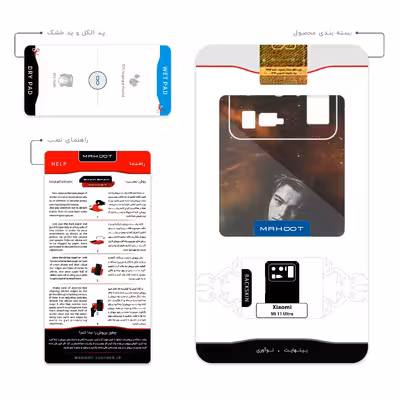 برچسب پوششی ماهوت مدل Leonardo Dicaprio مناسب برای گوشی موبایل شیائومی Mi 11 Ultra