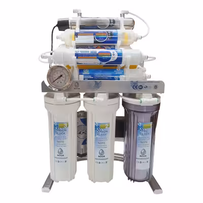 دستگاه تصفیه کننده آب رسا نور بابایی مدل A chrome m1000 به همراه فیلتر تصفیه آب بسته 4 عددی