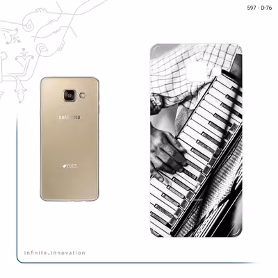 برچسب پوششی ماهوت مدل Accordion مناسب برای گوشی موبایل سامسونگ Galaxy A3 2016